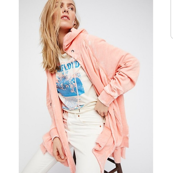 Free People Tops - Trapezin' Cardi Free People Coral